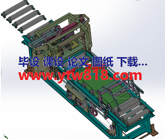 切硬塑泥条机3D数模图纸 Solidworks设计