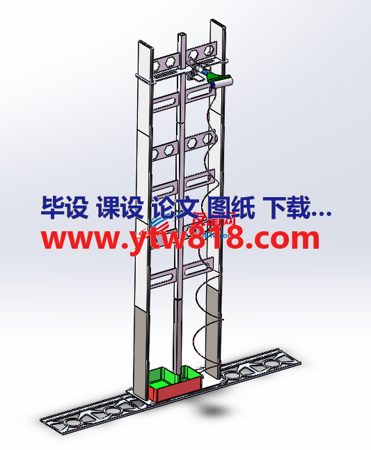 涂墙机设计模型套图