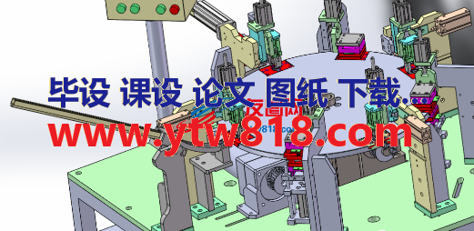 电阻原件检测装配一体设备3D数模图纸 Solidworks设计 附STEP