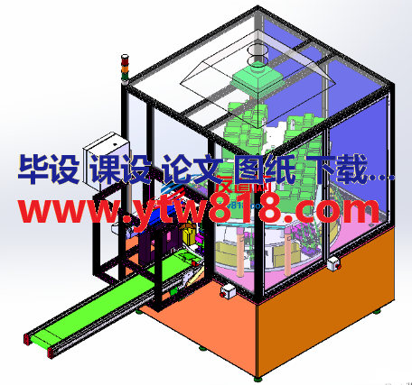 电路板自动焊锡机3D数模图纸 Solidworks设计