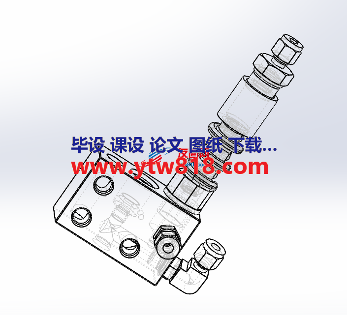 聚水器冷凝器三维图