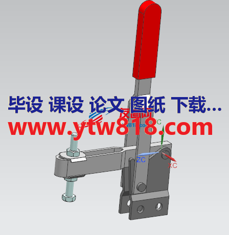 QC-13412  垂直式快速夹钳