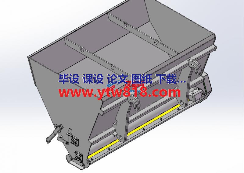 装载机铲斗模型设计套图