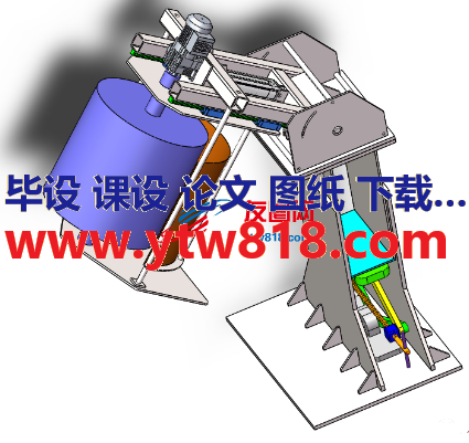 自动化模具清理机3D图纸 Solidworks设计