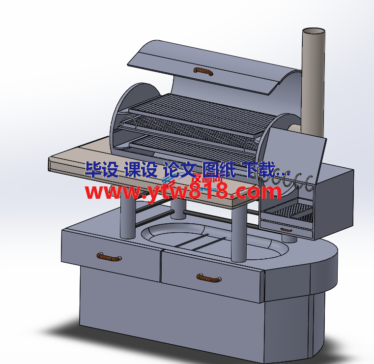 BBQ烧烤炉（架）设计模型