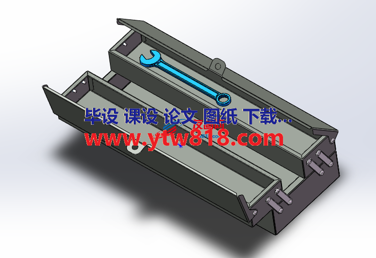 金属工具箱设计模型