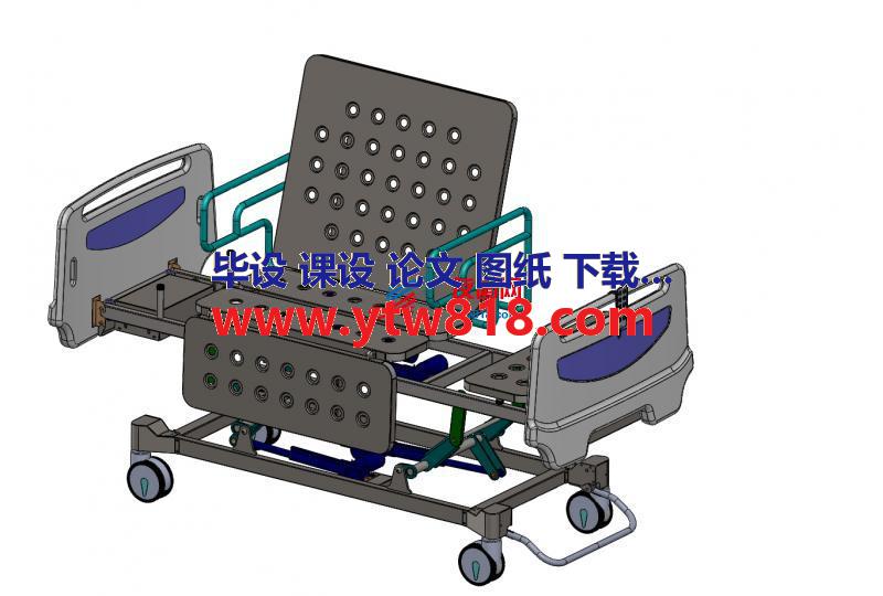 可辅助下床电动病床