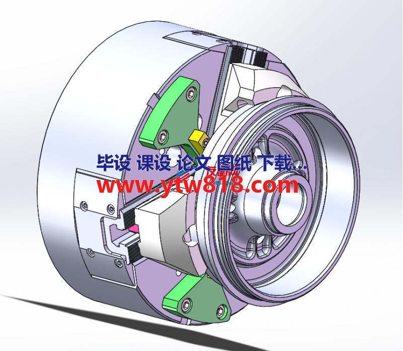 编码器固定装置设计套图