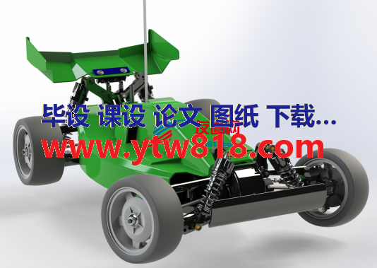 TAMIYA DF-02比例模型遥控车3D数模图纸 Solidworks设计