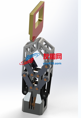 夹持器3D图纸 Solidworks设计 附工程图