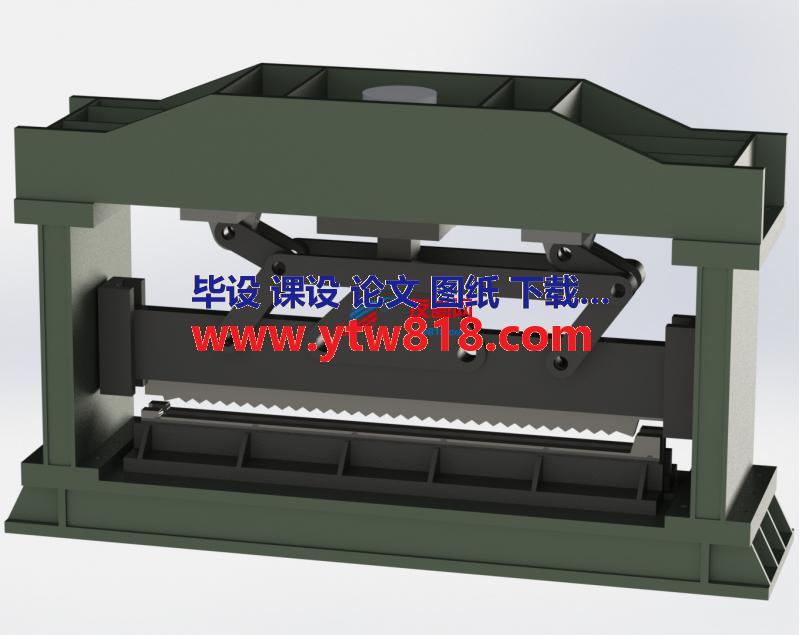 切割机3D图纸SW