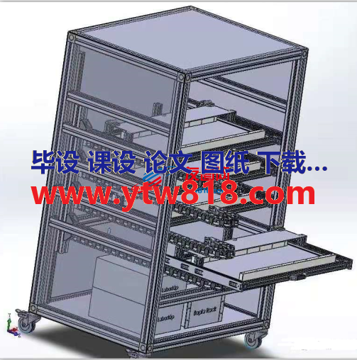 自动烧烤架模型3D模型图纸 Solidworks设计