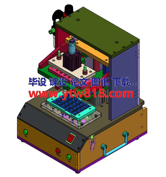 气动FCT测试治具STP