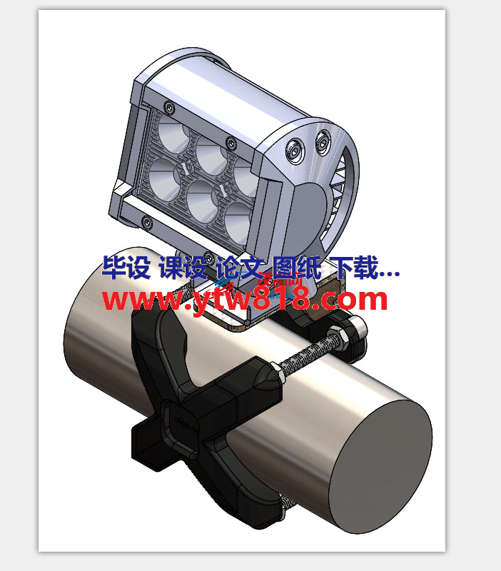 X型管钳模型3D图纸 STEP格式