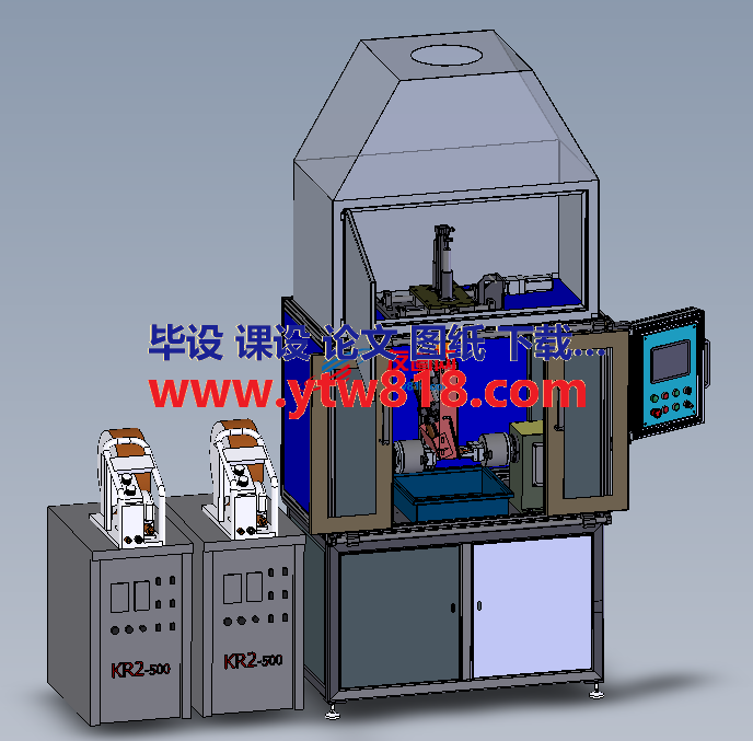 自动焊接设备solidworks设计