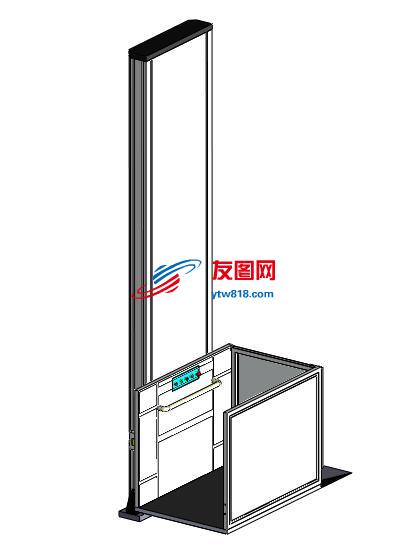 升降机【SolidWorks版全套三维模型】