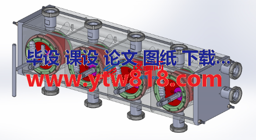 分水器模型3D图纸 STEP格式