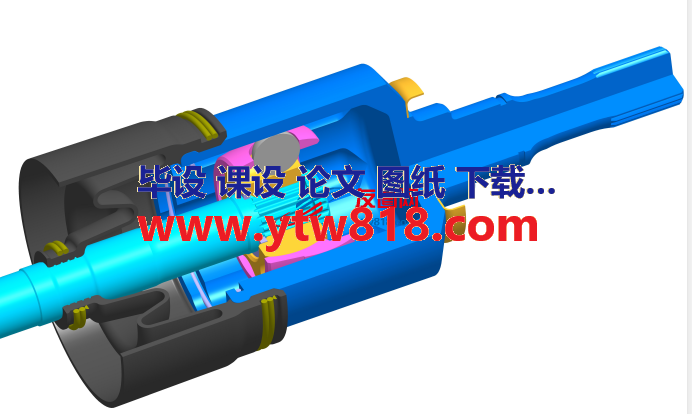 内等速接头3D数模图纸 STP格式