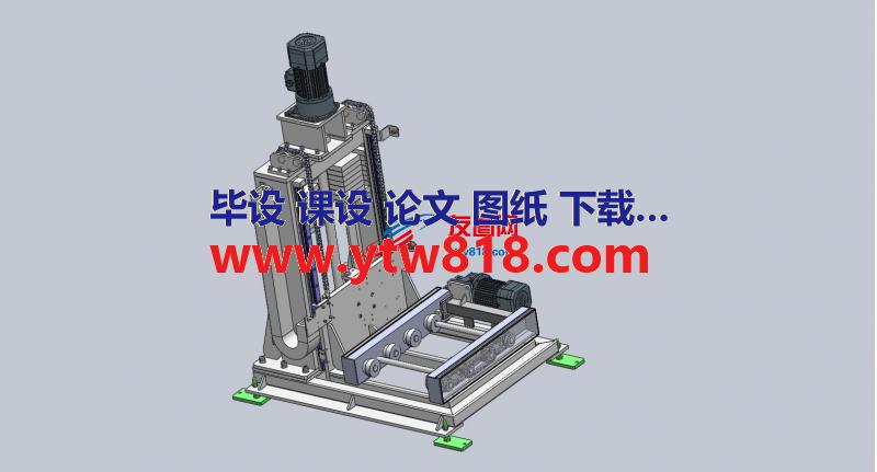 最新升降机三维图