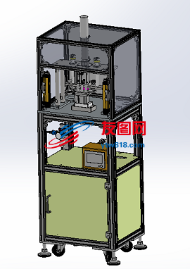 自动压接机3D图纸 STEP格式