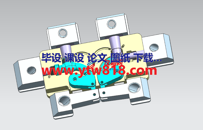 水龙头分模具设计