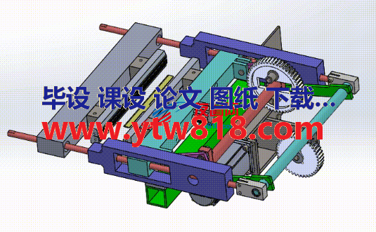 钳口切割机构3D图纸 STEP格式