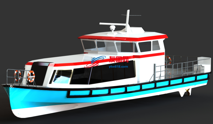 船舶模型3D图纸 STEP格式