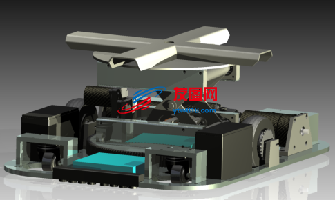 仓库托盘运输小车3D图纸 Solidworks设计 附STEP