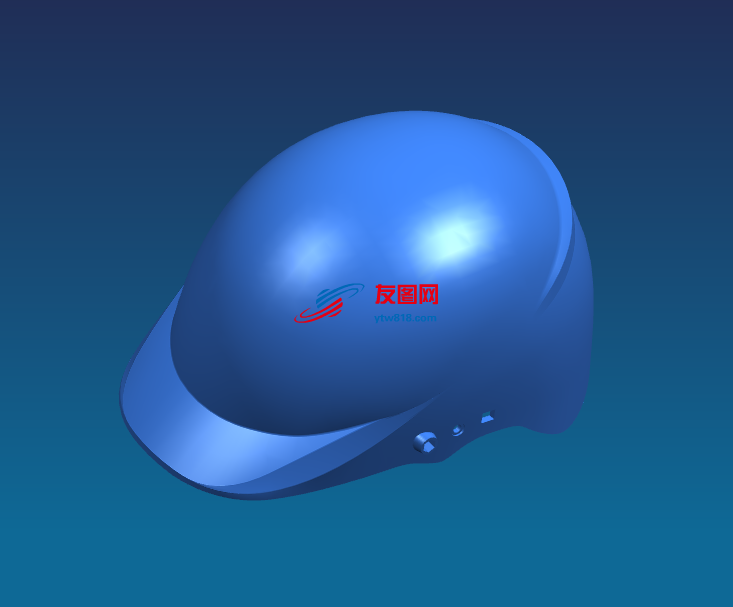 一套完整的摩托车头盔模具结构设计-UG