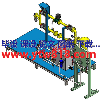 Prs100压力调节系统3D图纸 x_t格式