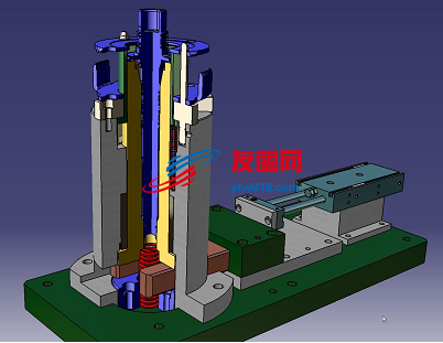 压装机结构3D图纸 STP格式