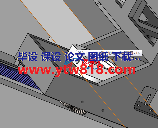 激光切割机机架装配图