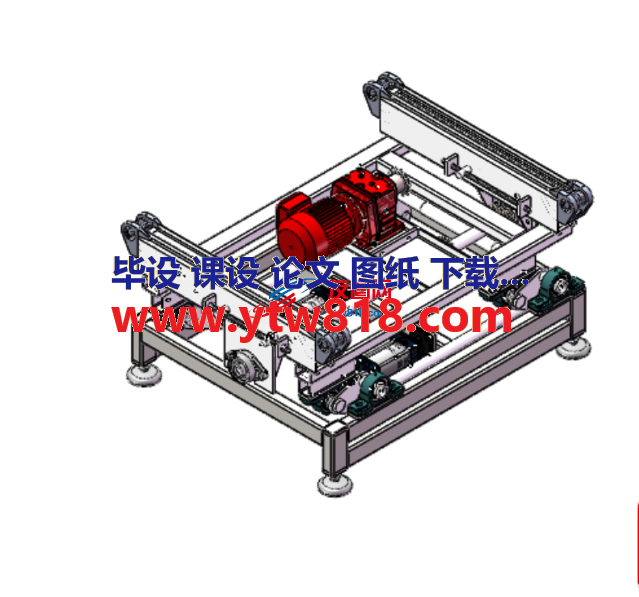 顶升移栽机3D模型