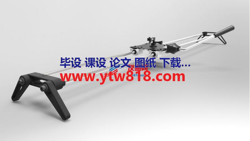 相机专用推拉滑块模型3D图纸 Solidworks设计