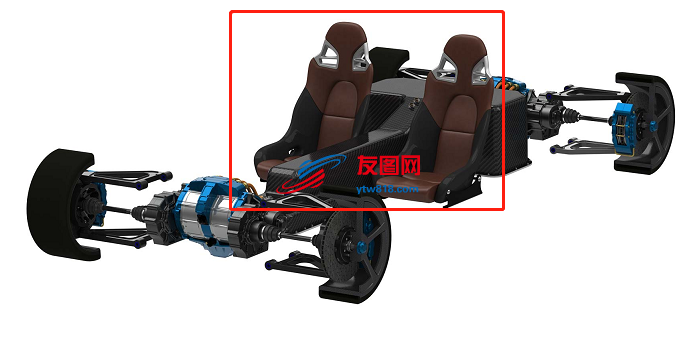 汽车座椅模型3D图纸 Solidworks设计