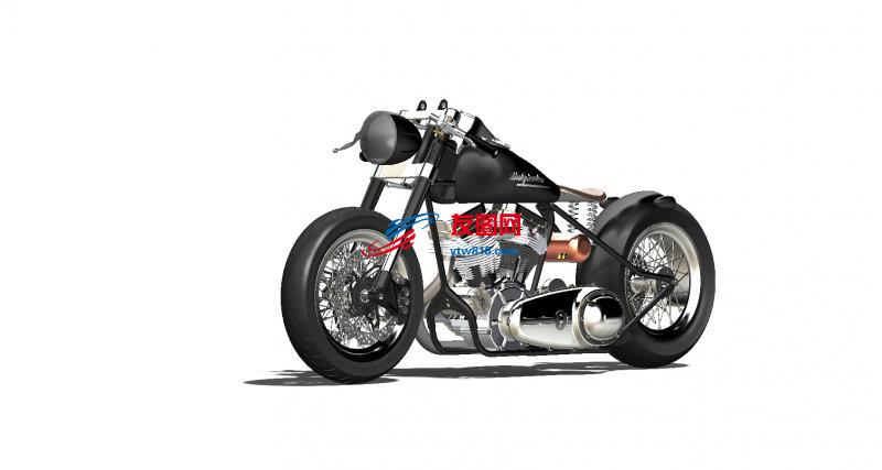 摩托车bobber-concept设计