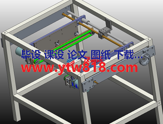 转运运输分拣机构3D图纸 STP格式