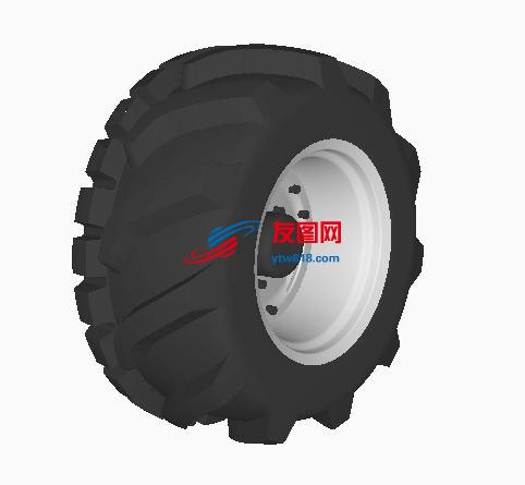 汽车轮胎产品模型-轮胎05