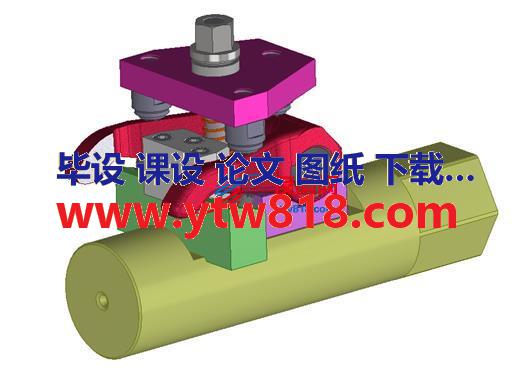 分频器三轴铣削夹具（附工程图）