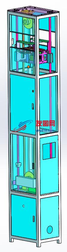 高空2.4米升降机提升机