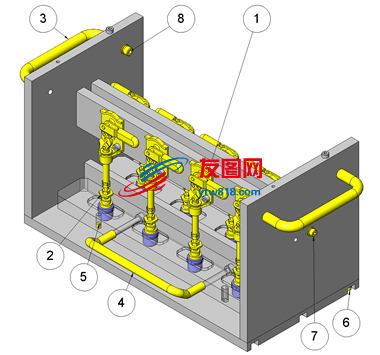 粘接层叠夹具