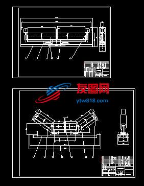 调心托辊组