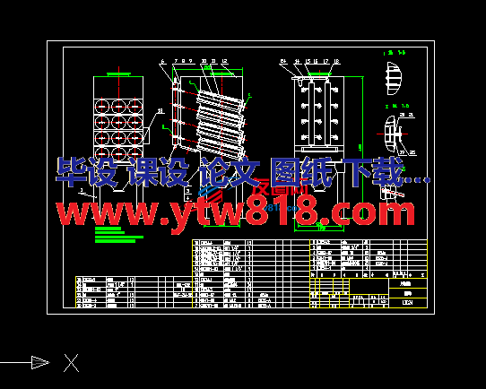 标准斜插式滤筒除尘器总图