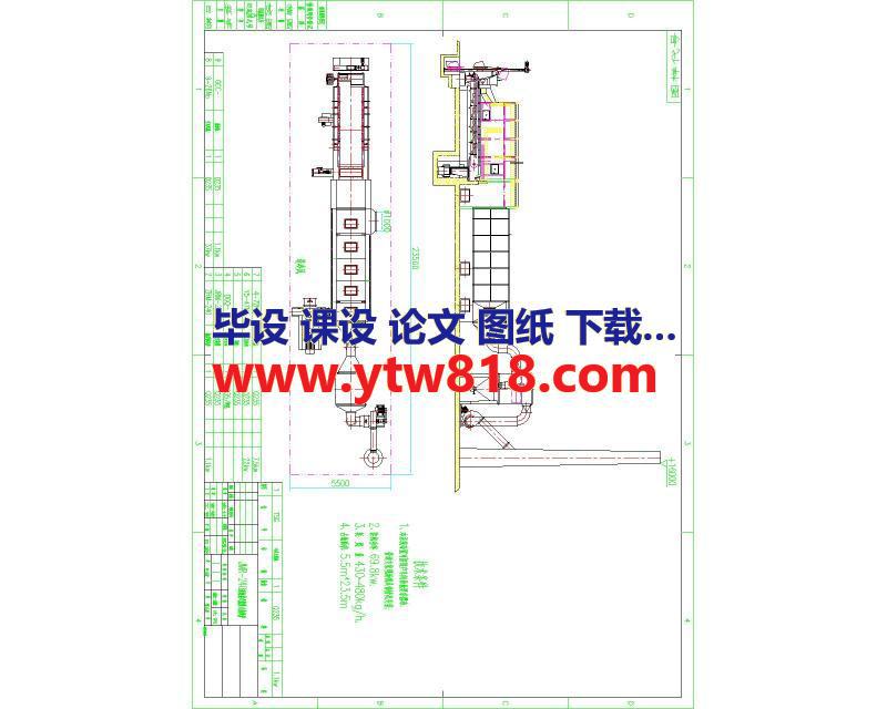 JRM-240 列管间接式燃煤热风炉系统布置图