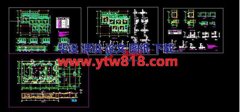 某机械研磨废水处理站土建图