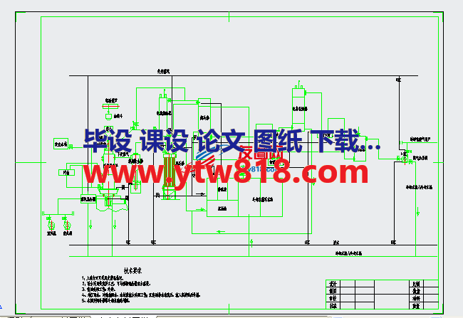 3.2米两段煤气炉工艺流程图