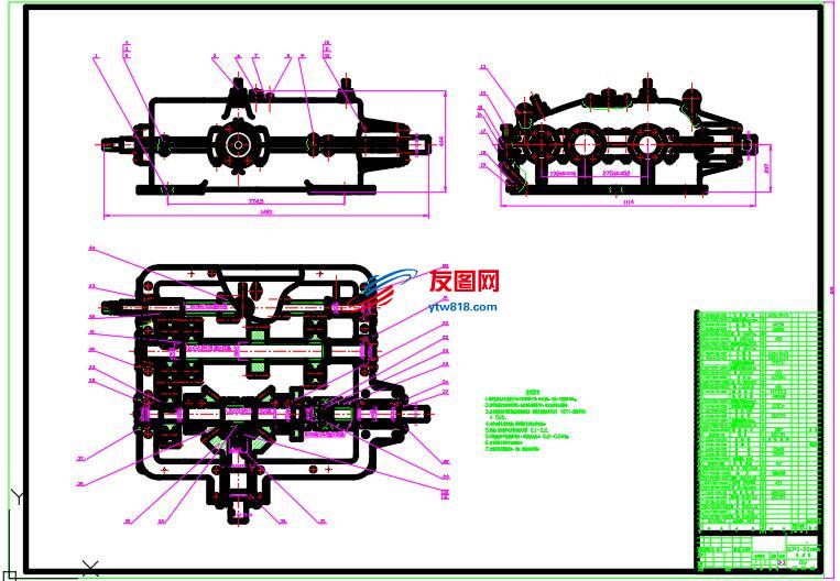 工程钻机 的 设 计(论文+DWG图纸)