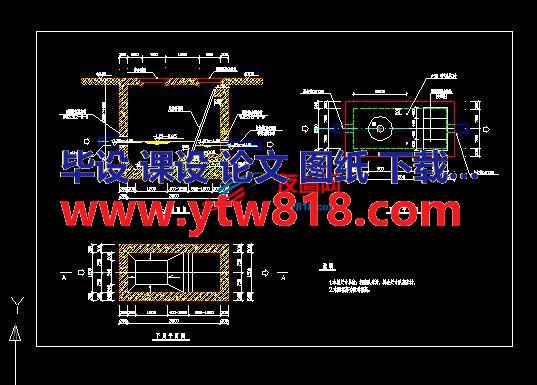 格栅沉砂池通用图