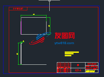 小型液压站图纸侧板