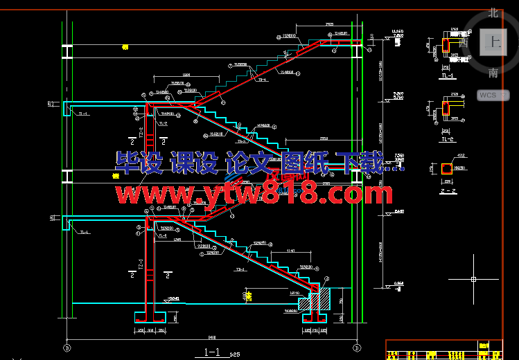 楼梯LT-1剖面图.DWG